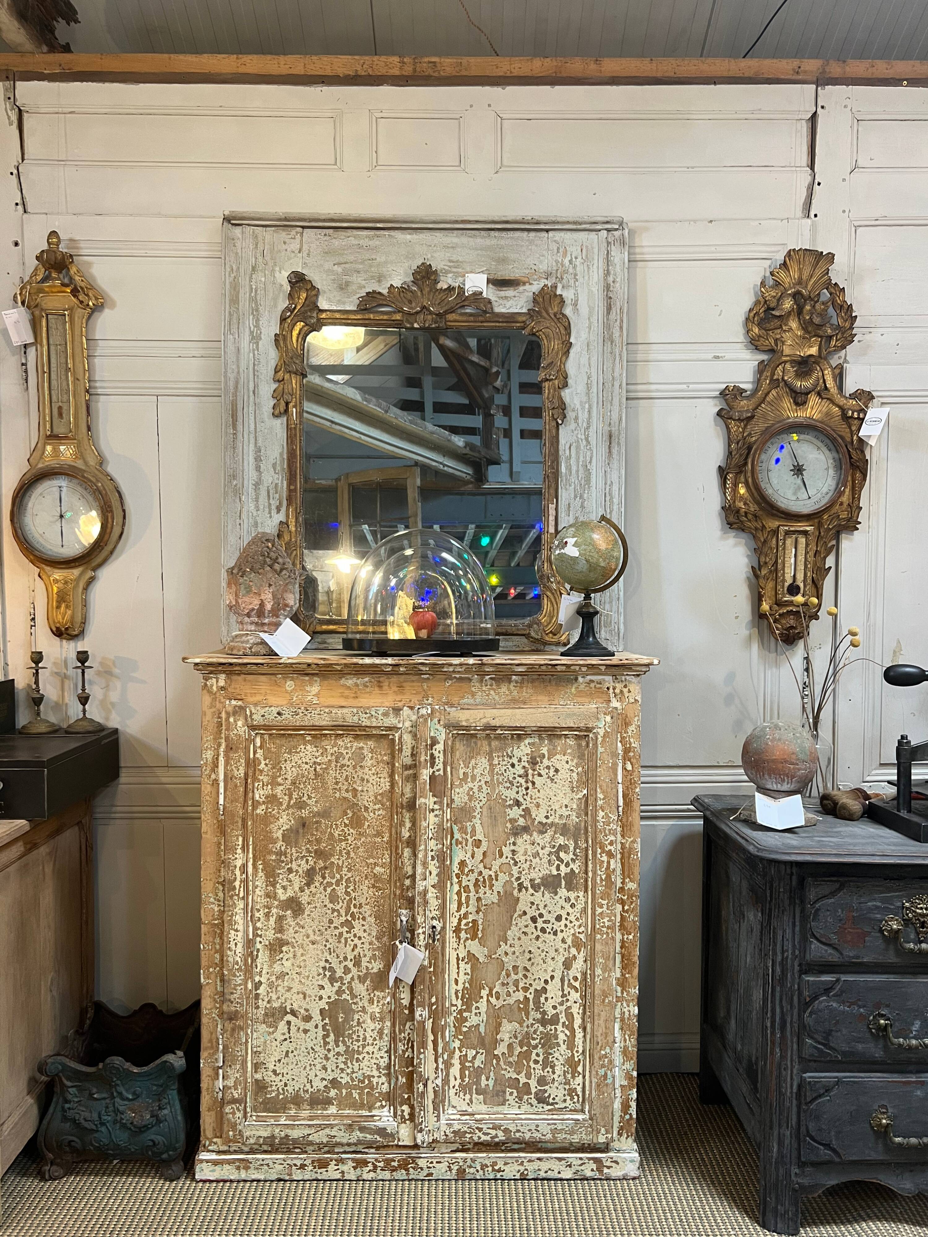 Distressed grand buffet