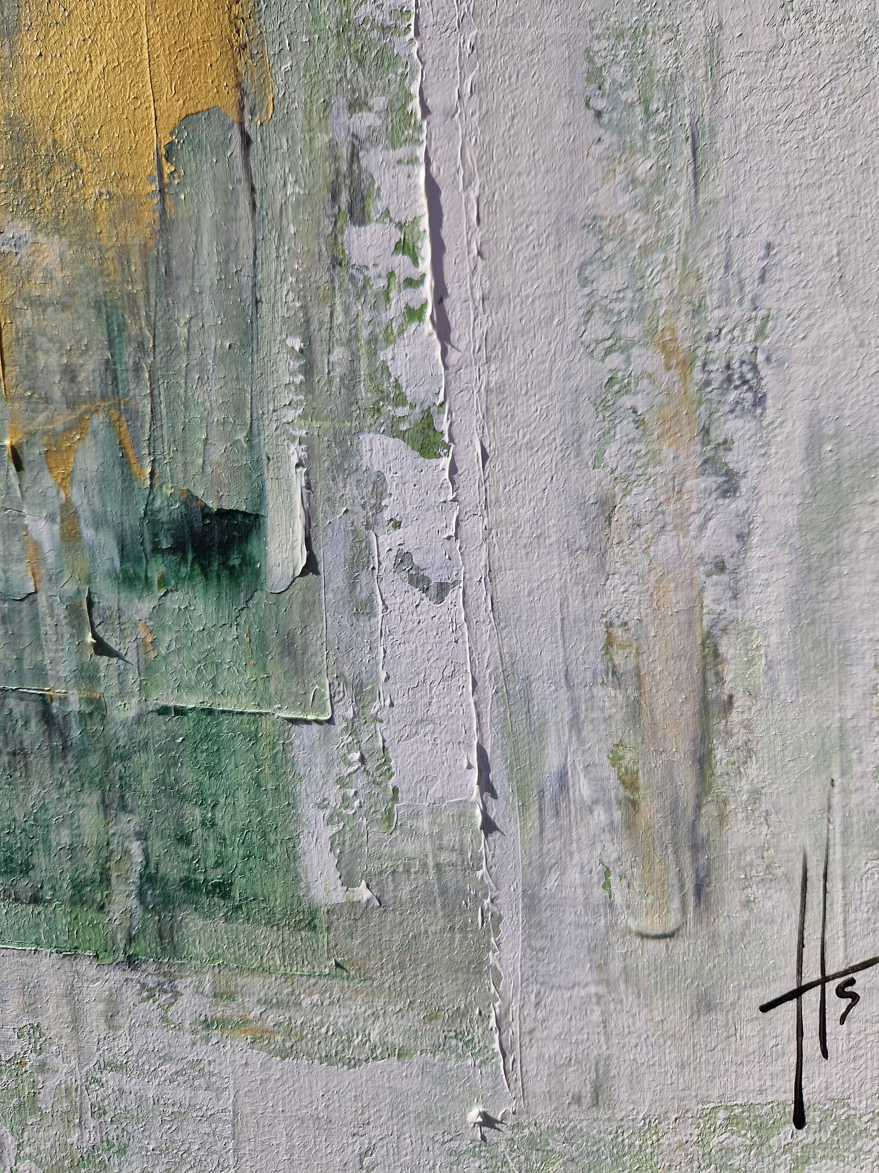 Abstract painting table