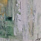 Abstract painting table