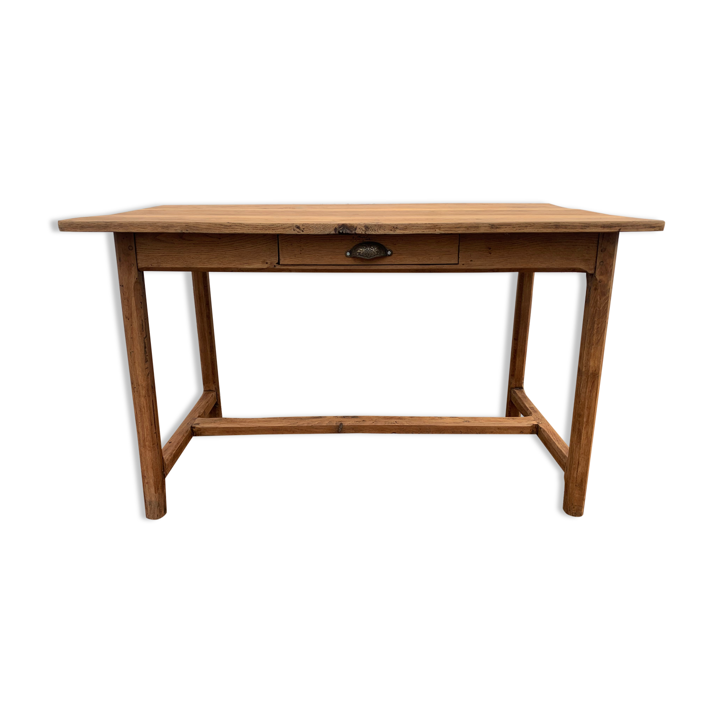 Farmhouse table 1 oak drawer