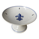 Fleur-de-lis earthenware fruit bowl signed Henriot