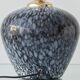 Venini Murano Glass Table Lamp, Black and White Spotted, Italy, circa 1970s