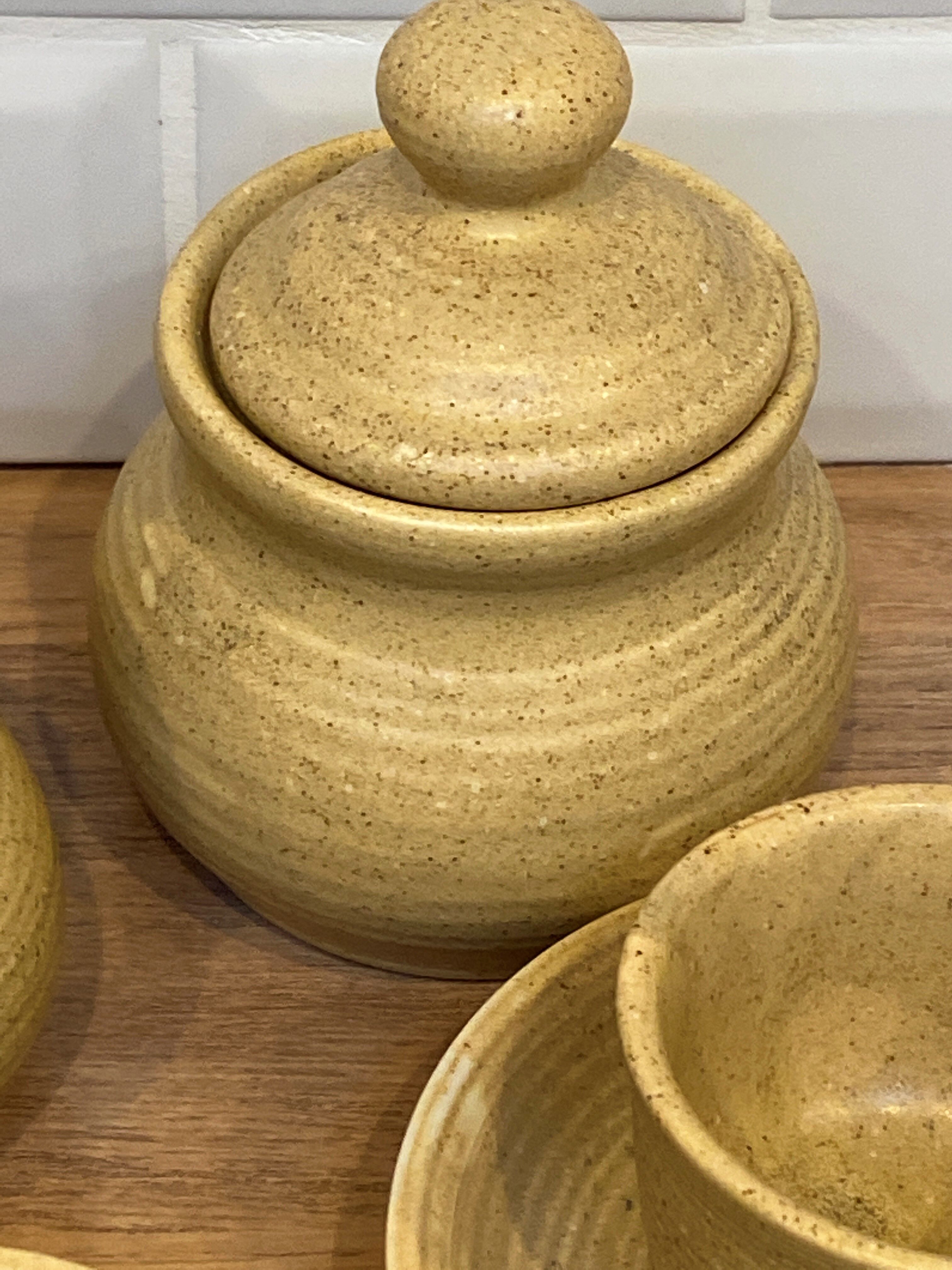 Stoneware coffee service