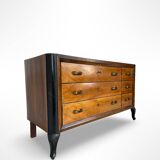 Elegant Italian chest of drawers, 1940s.
