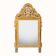 Louis XVI wedding mirror with harp pediment
