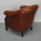 Vintage Dutch Cognac Colored Leather Club Chair