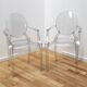 Paire de chaises Louis Ghost, Philippe Starck