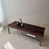 Mid-century design coffee table in rosewood from the 1960s.