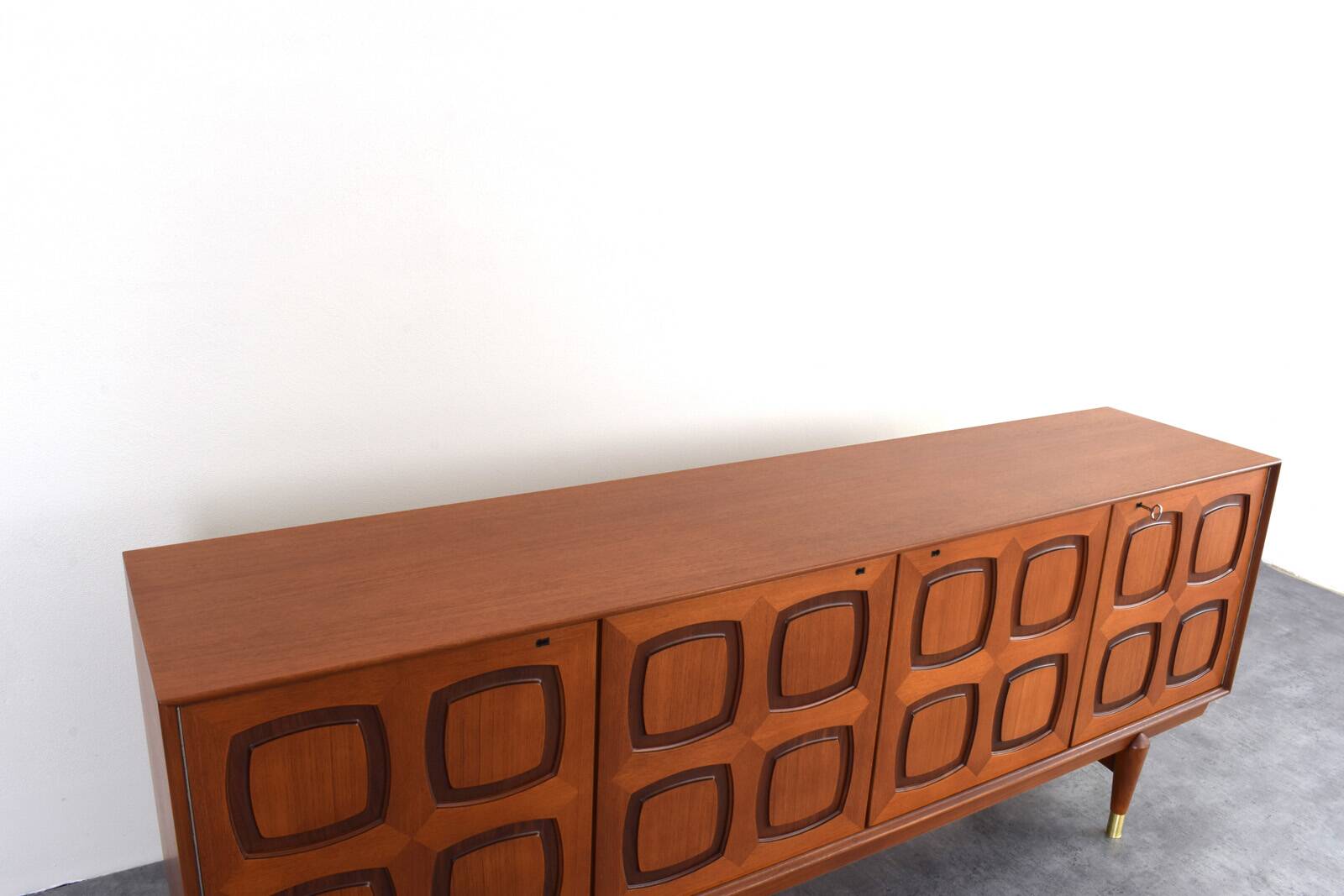 Mid-Century Teak Sideboard by Rolf Rastad & Adolf Relling for Gustav Bahus