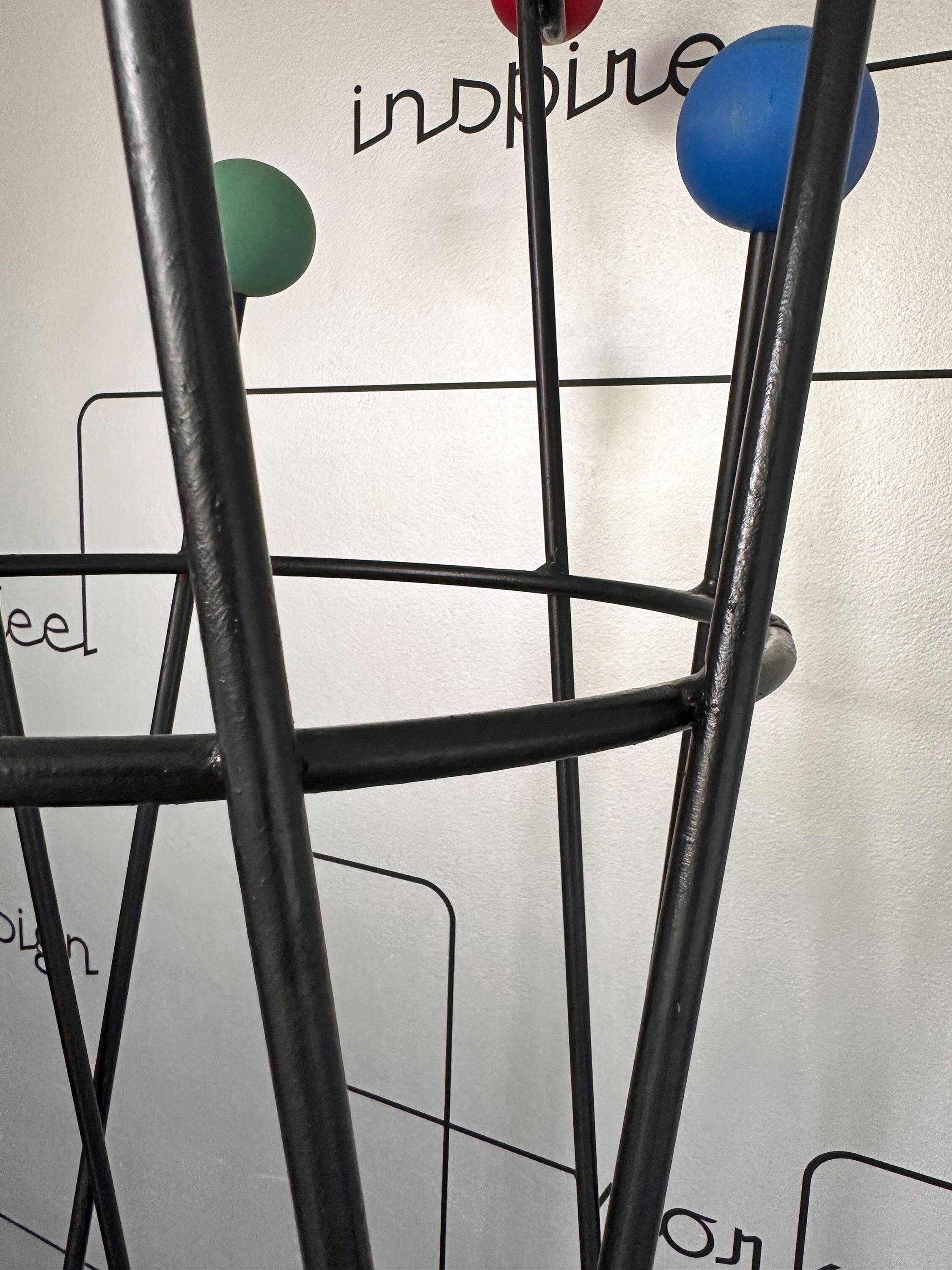 Coat rack Roger Feraud Clef de Sol, France, 1950s