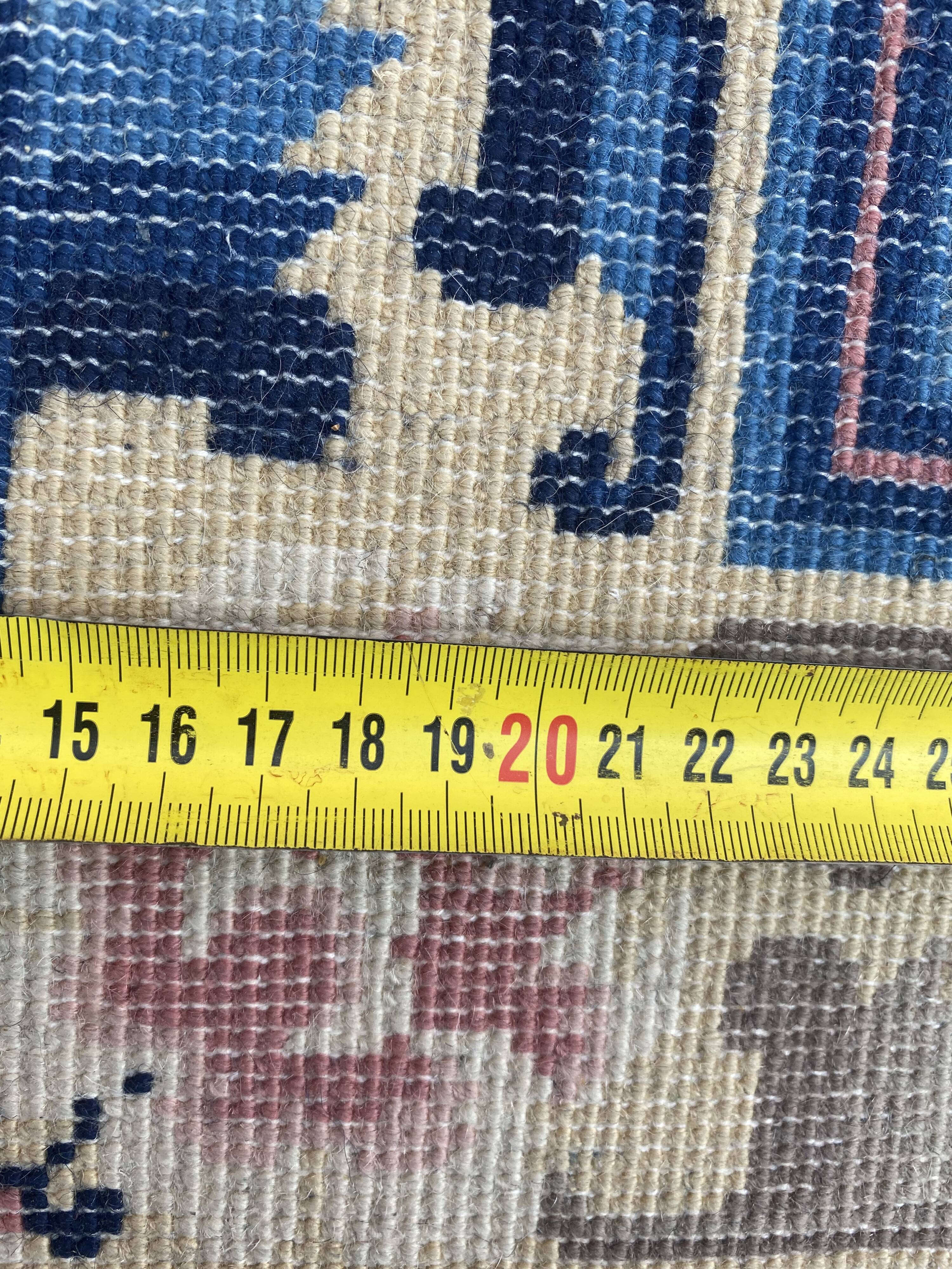 Handmade chinese vintage carpet 123x186 cm