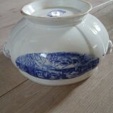 Antique soup tureen Sarreguemines