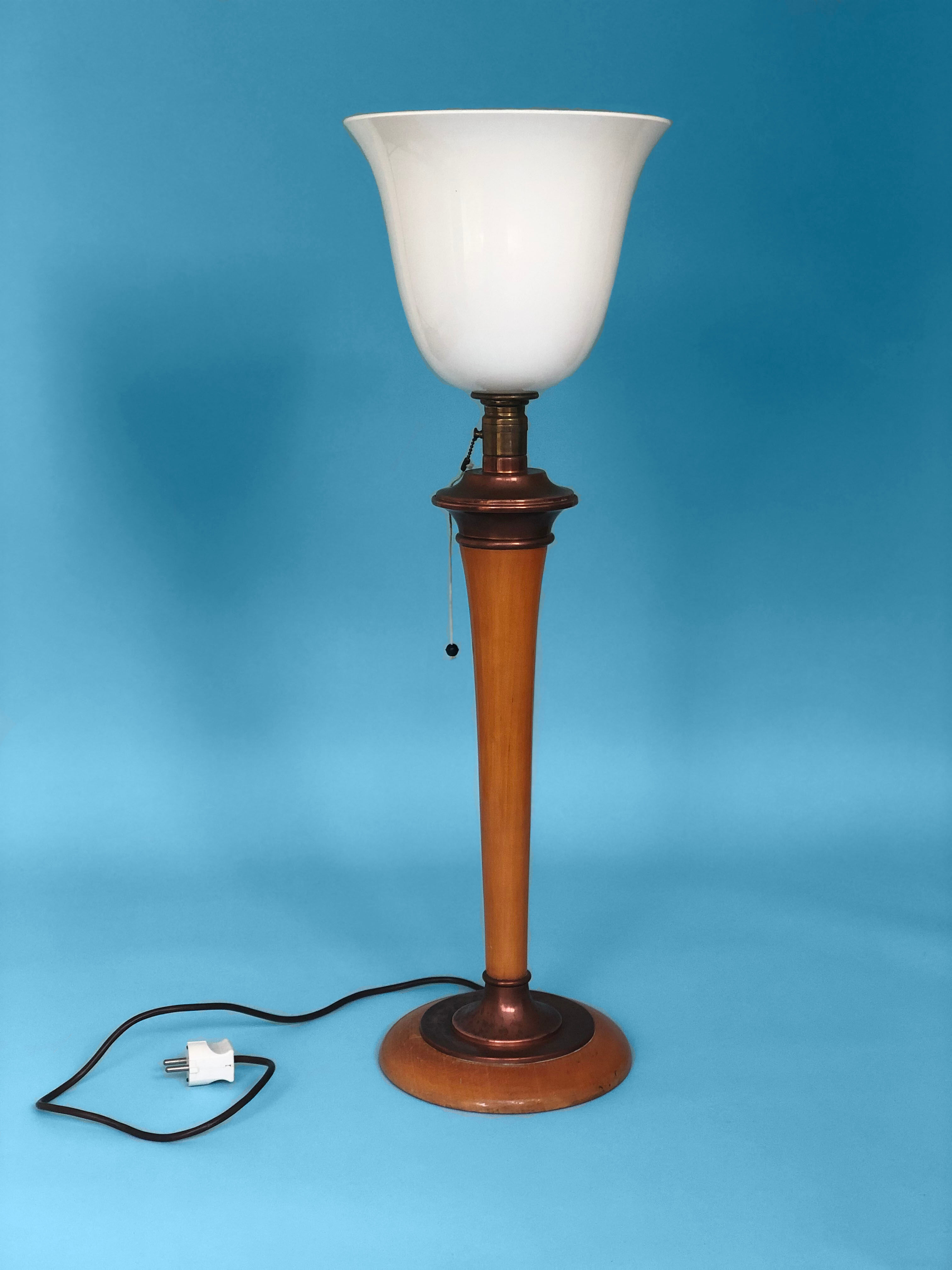 Art deco original Mazda lamp