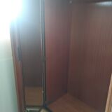 Armoire en bois palissandre laquée marqueterie