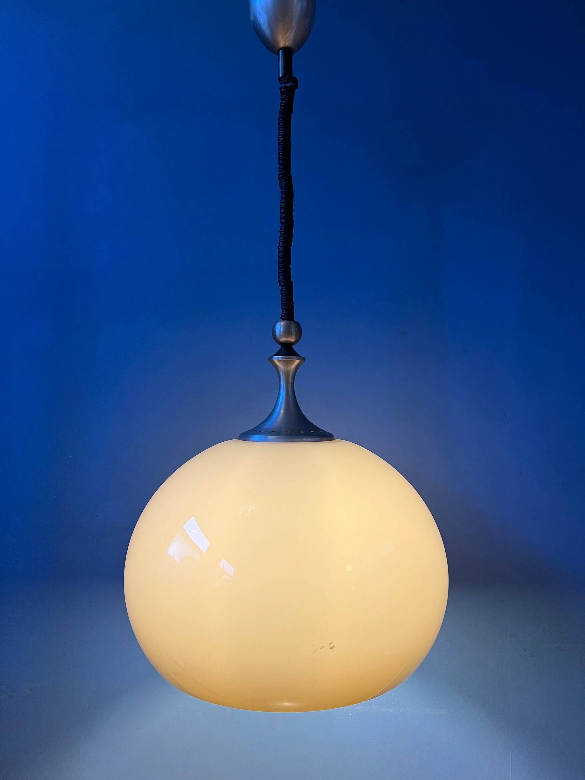 Suspension champignon Space Age en plexiglas Dijkstra Mid Century