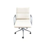 Chaise de réunion MATTEO GRASSI cuir beige