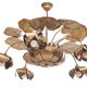 Lustre nénuphar 10 feux Maison Jansen