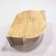 Vintage Italian coffee table in travertine.