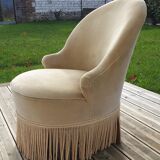 Light yellow toad chair, 1960