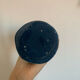 Handcrafted duck blue ceramic vase