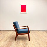 Teak armchair by Ole Wanscher for France & Son, Mid Century Modern Danish Design, 1950er