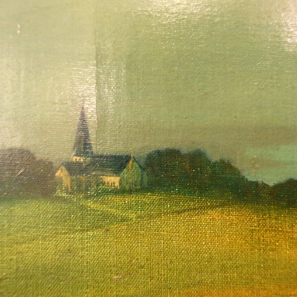 Staf stientjes (1883-1974) huile sur toile - signée en bas à droite.