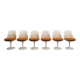 6 Tulip chairs by Eero Saarinen, Knoll International edition