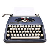 Typewriter Olivetti Lettera 82 Blue revised ribbon new