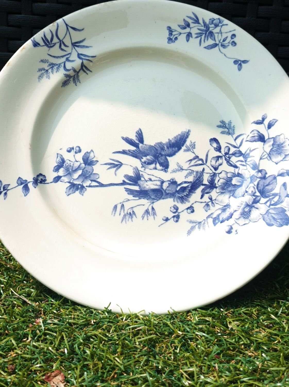 Assiette Longwy Mignon