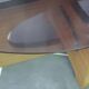 Vintage coffee table 70s plexiglas and formica 1970 smoked plexi
