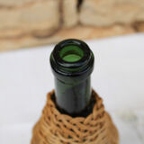 Wicker coated bottle