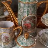 Romantic coffee service