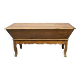 Cherry wood Louis XV kneading trough