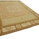 Handmade European Vintage Aubusson Kilim 268 cm x 373 cm