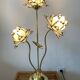 Vintage lotus flower lamp
