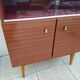 Vintage Scandinavian display cabinet bookshelf