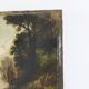 Shepherd with his sheep oil on panel 19th century
