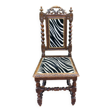 Antique carved wooden chair