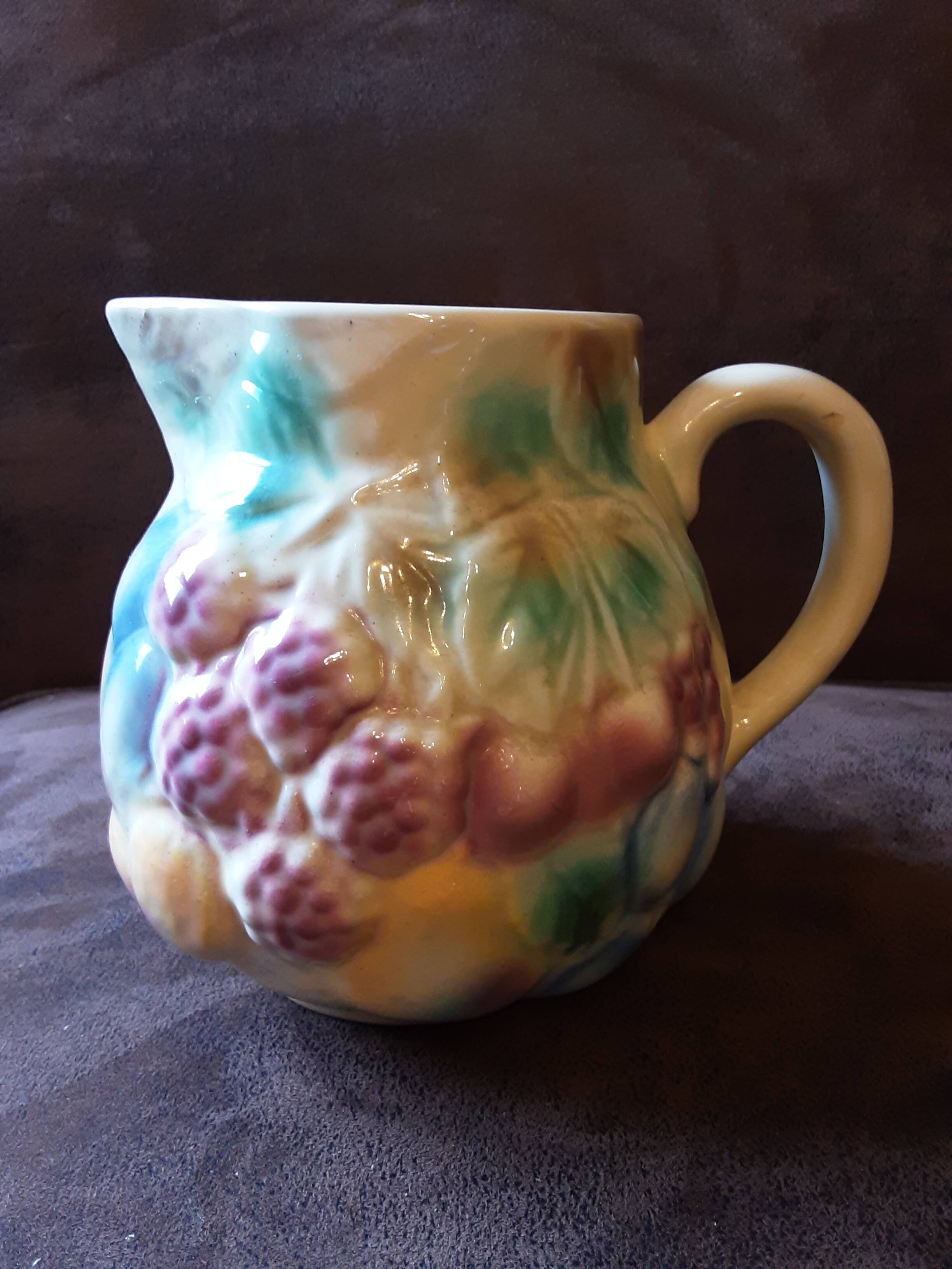 Luneville slip pitcher