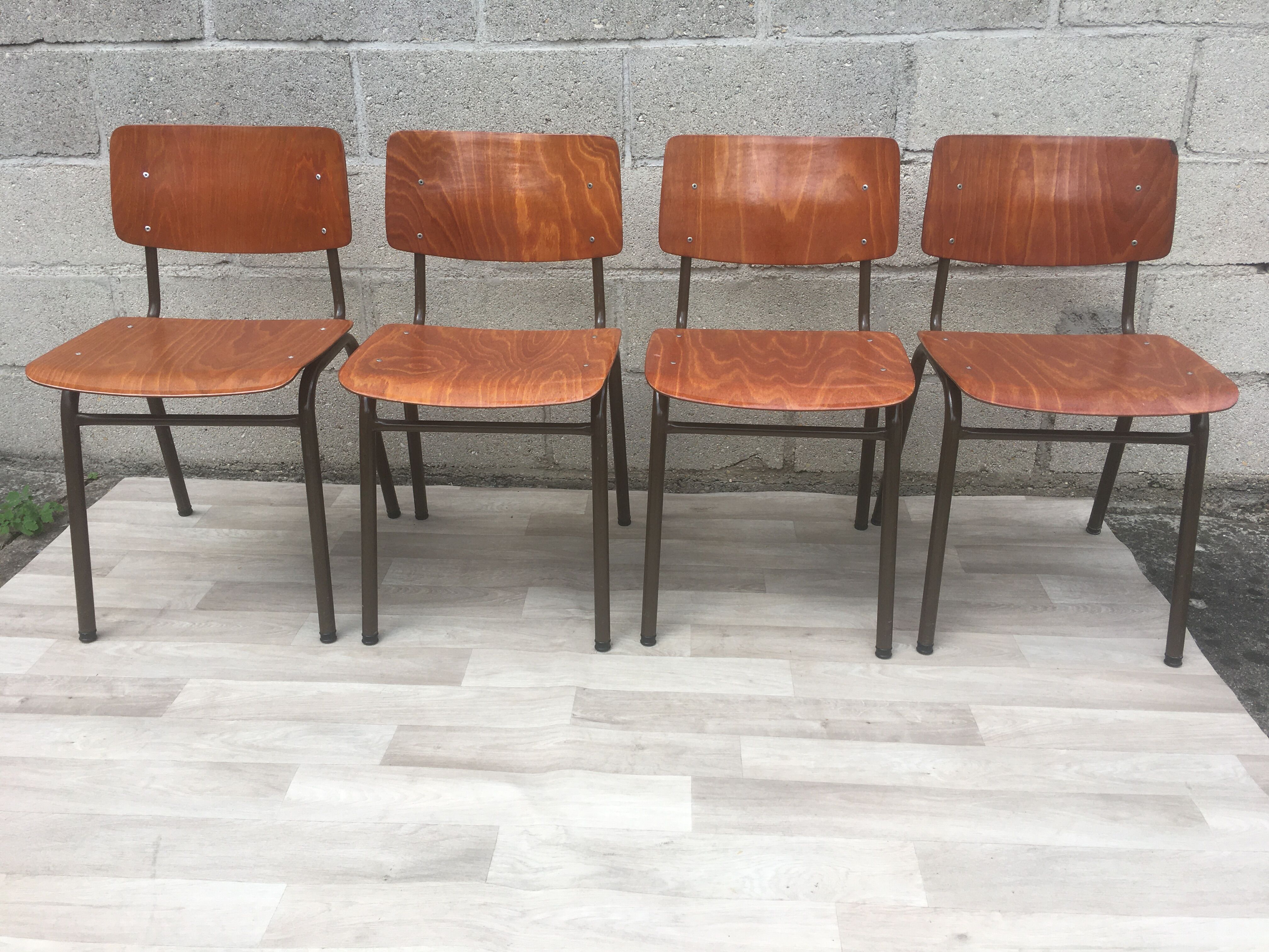 4 chairs Marko 1960 Holland