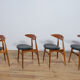 Chaises de salle à manger danoises ch33 du milieu du siècle par Hans J. Wegner pour Carl Hansen & Son