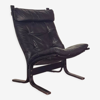 Armchair Siesta Ingmar Relling 60s leather