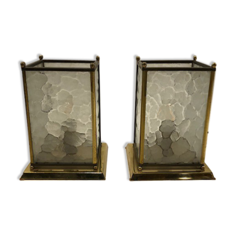 Pair of art deco lamps from the 30's