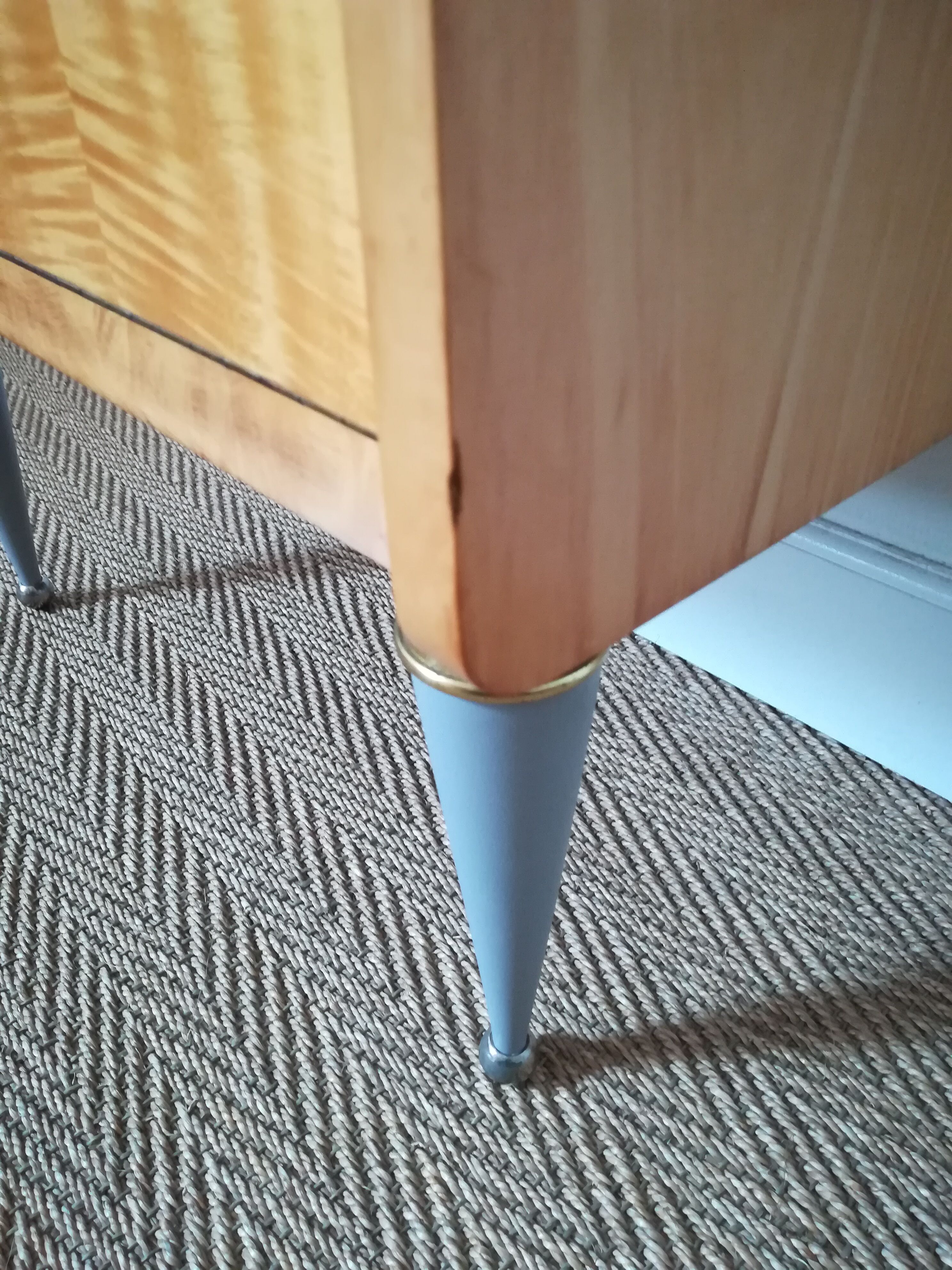 A pair of bedsides