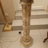 Illuminated marble column