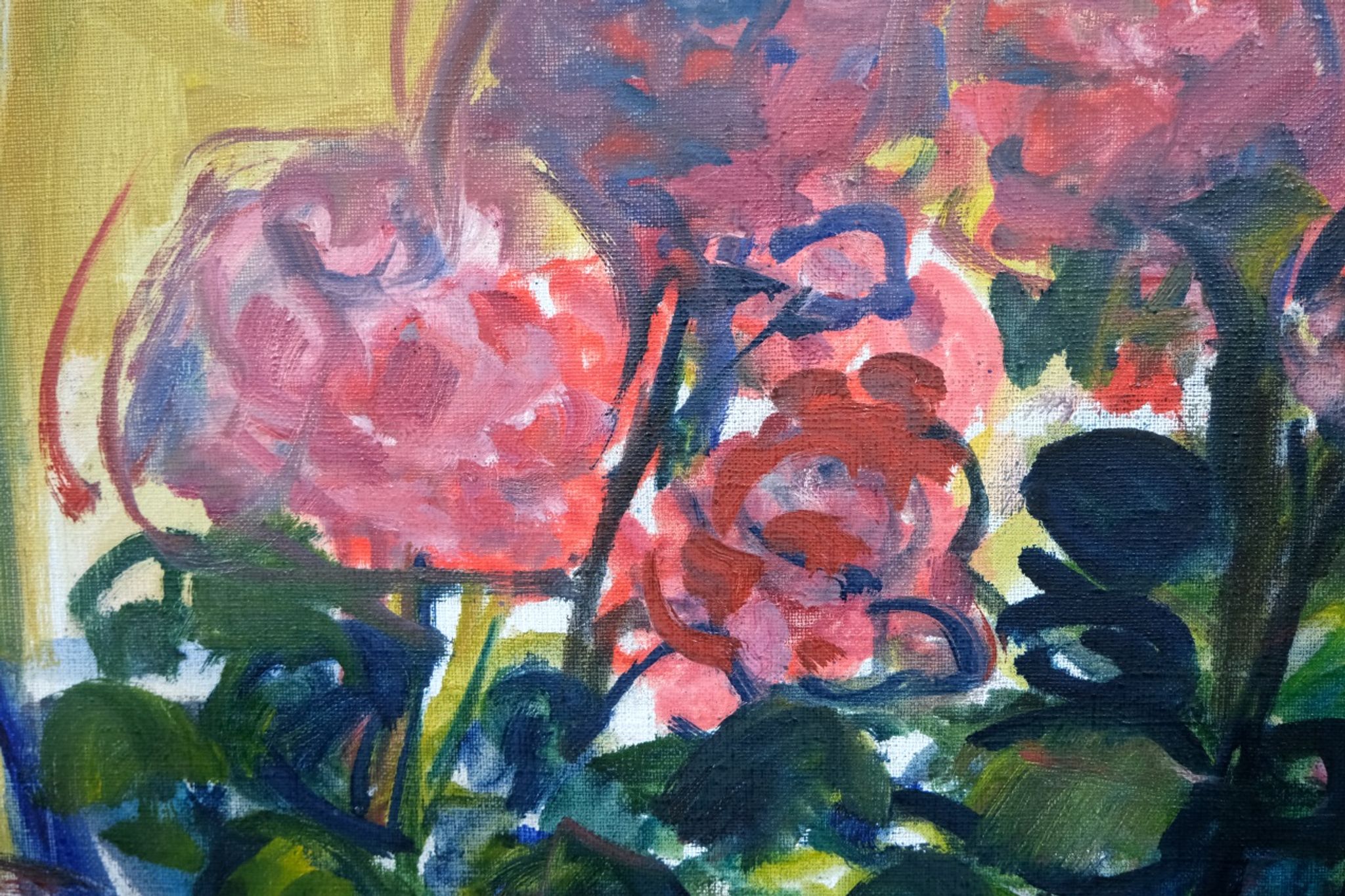 Arthur Yngve Nilsson, Swedish Modern Painting, 1960s, Oil on Canvas