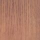 Table basse vintage en orme massif 1970