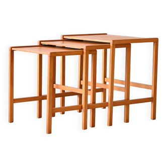 Vintage Scandinavian nesting tables