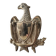 Door knocker/American bald eagle. Made of solid brass. Dimensions 15 x 10.