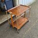 Vintage Textable folding trolley
